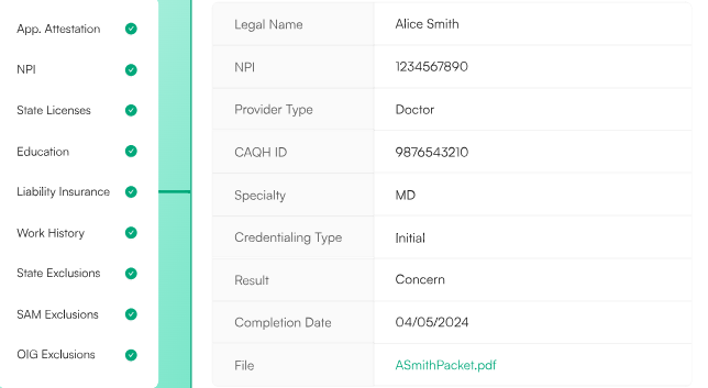 Cigna credentialing application
