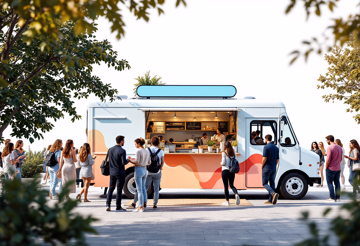 image of food truck event