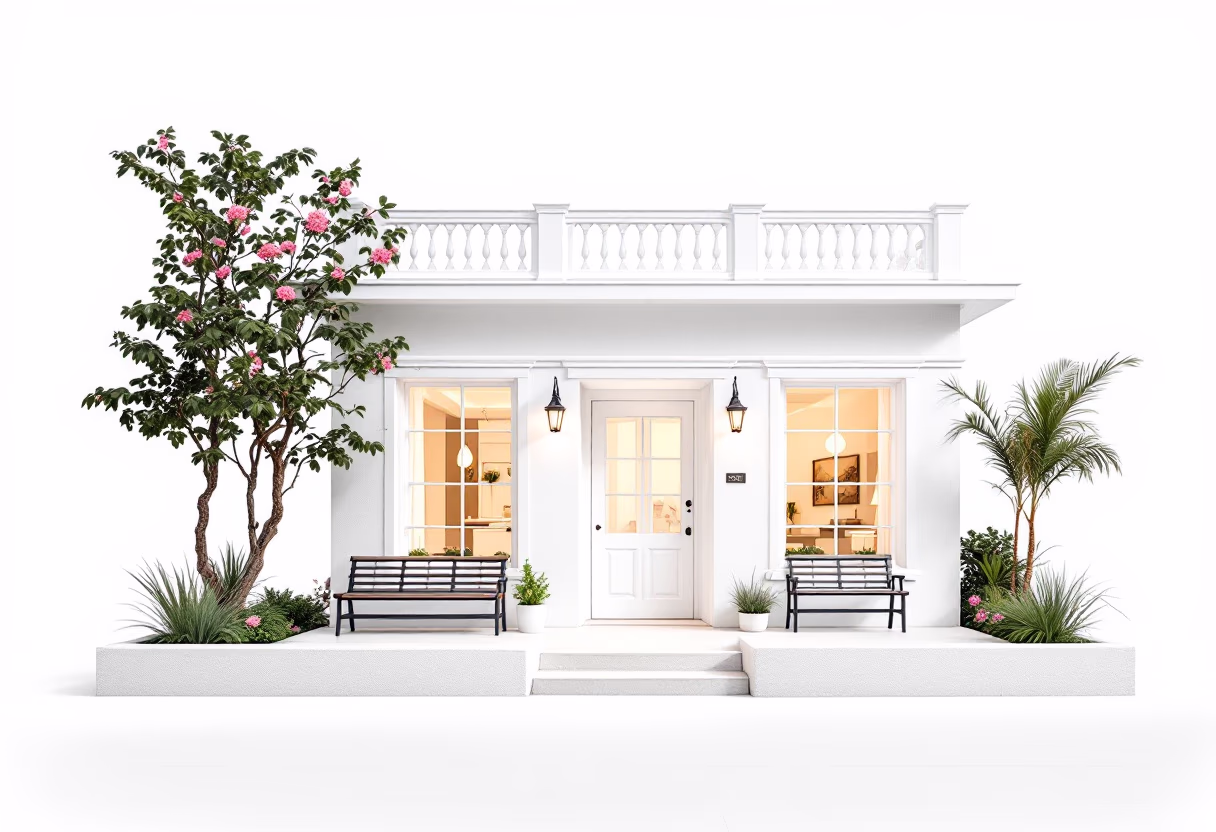 [background image] image of local landmark (for a bed & breakfast)