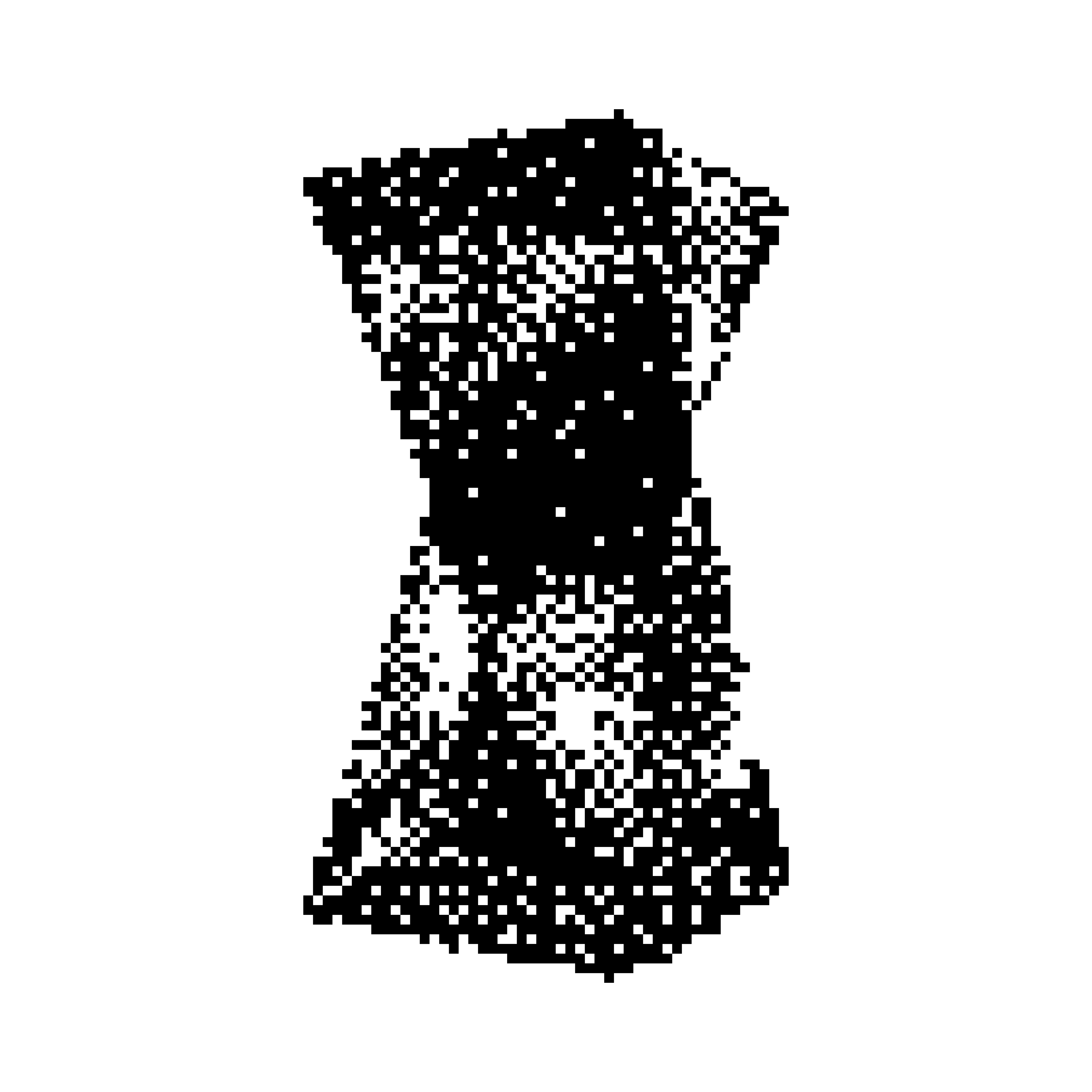 Simple black outline of a circle overlapping a rounded rectangle shape.