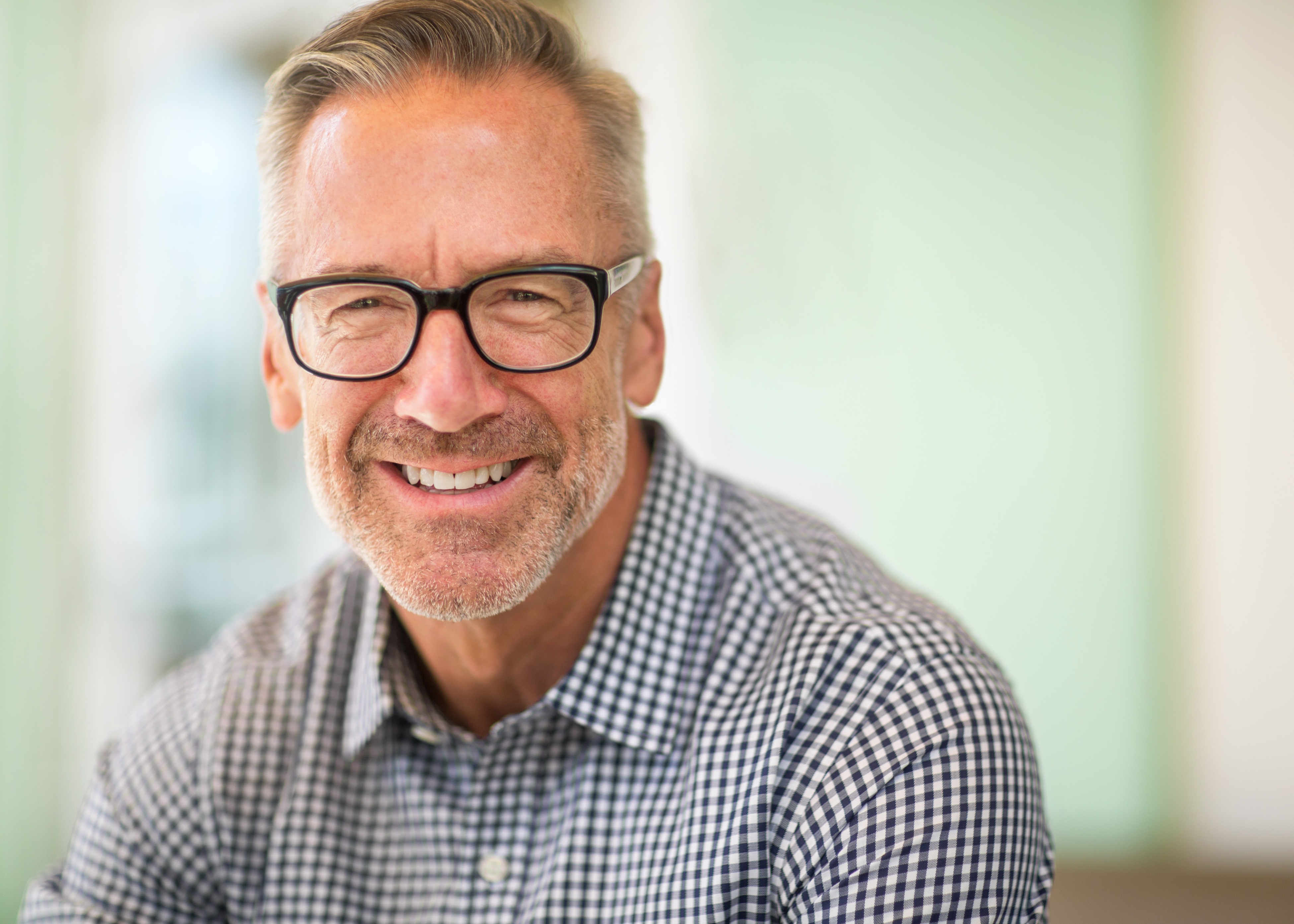 older gentleman with glasses