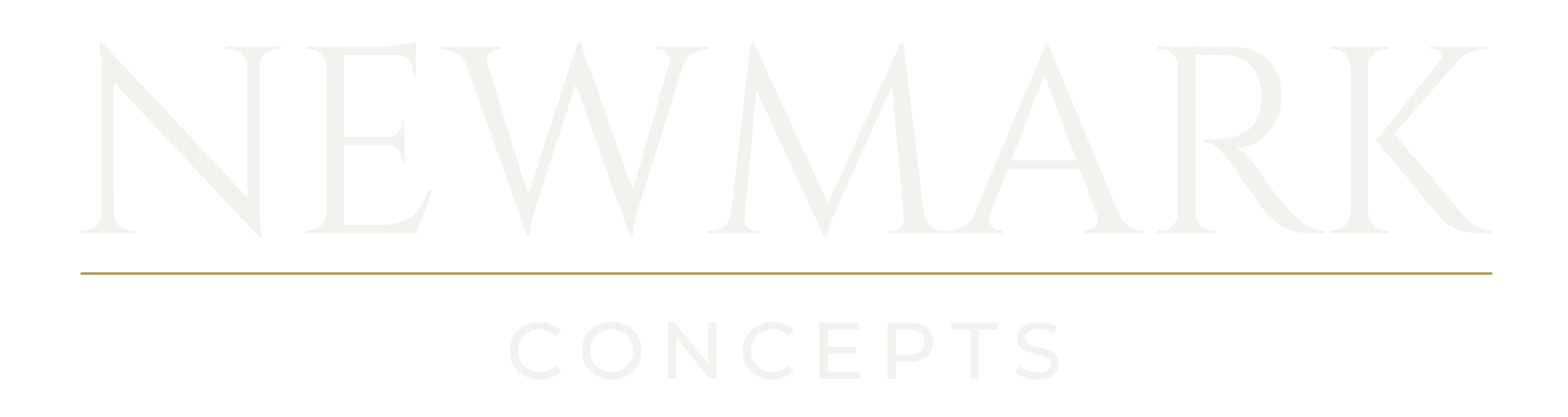 Newmark Concepts logo with transparent background to us on dark backgrounds
