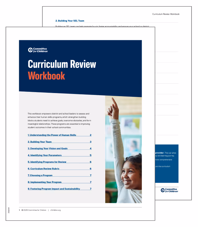 Curriculum Review Workbook