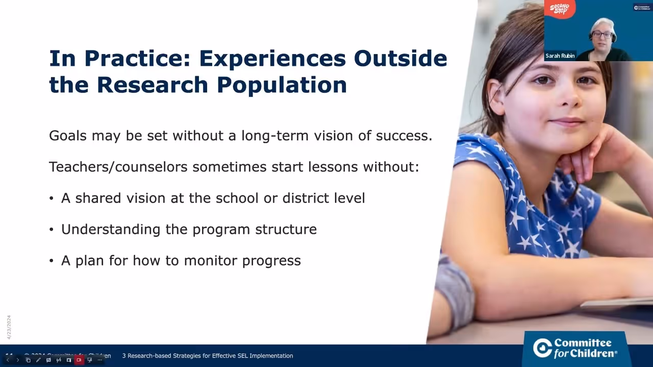 Three Research-Based Strategies for Effective Implementation of Human Skills Instruction