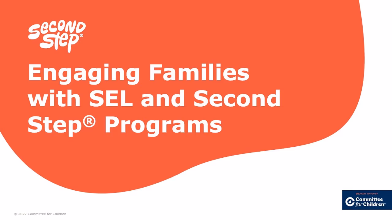 Engaging Families with Second Step® Programs