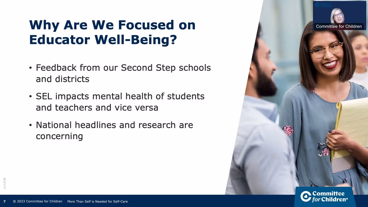 More Than Self Is Needed for Self-Care