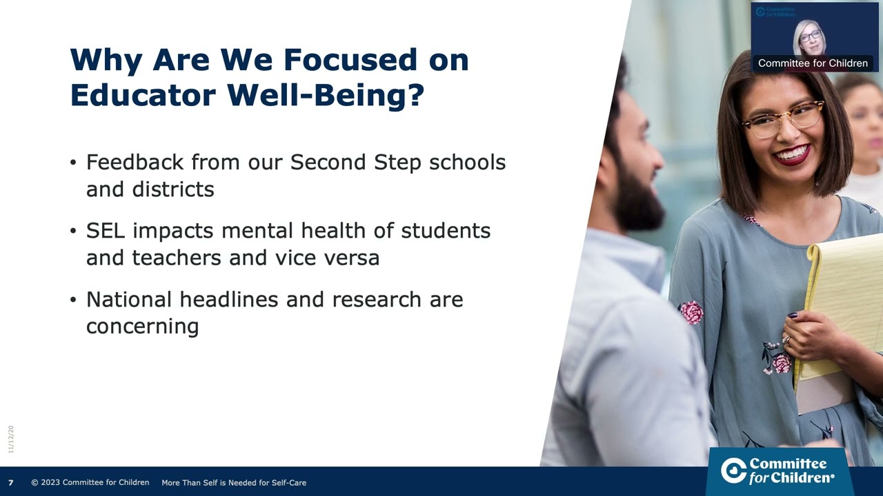 More Than Self Is Needed for Self-Care