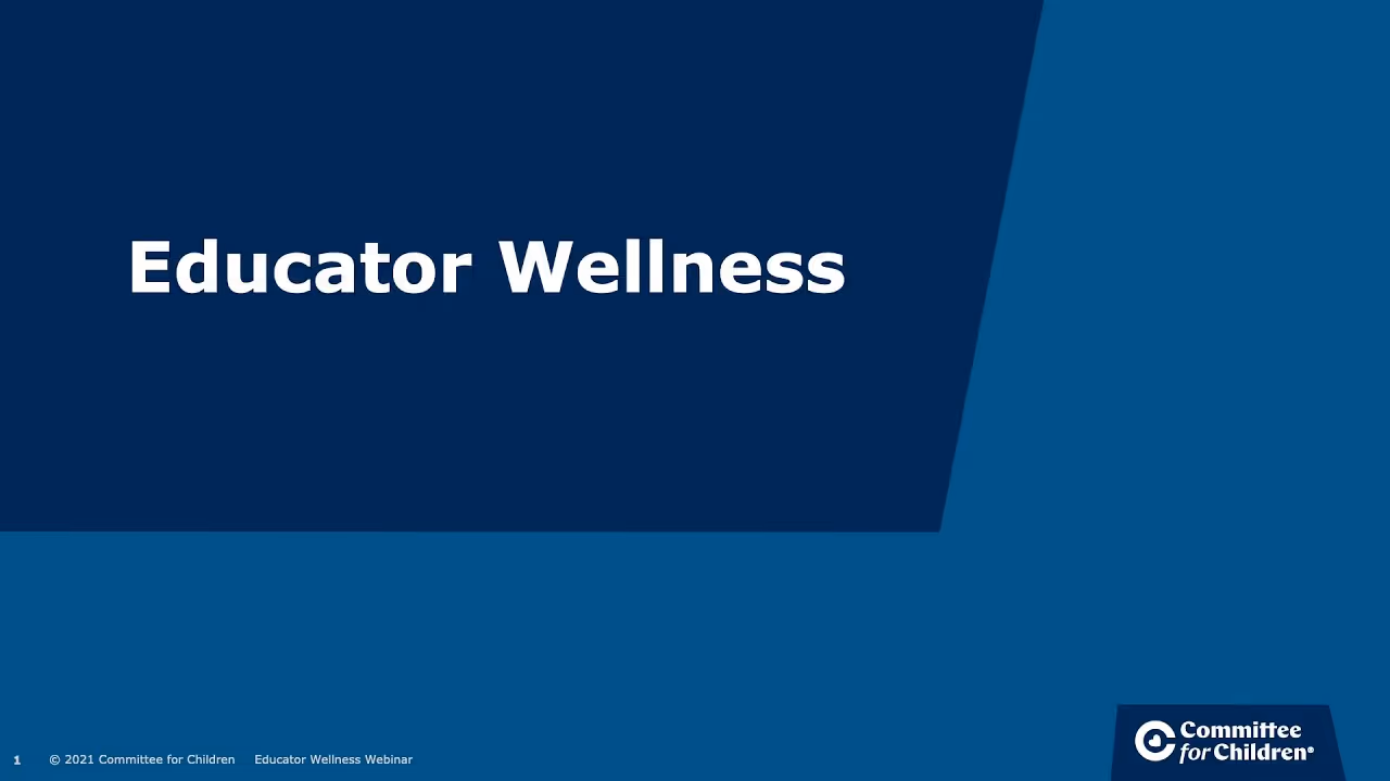 Making Educator Wellness a Priority