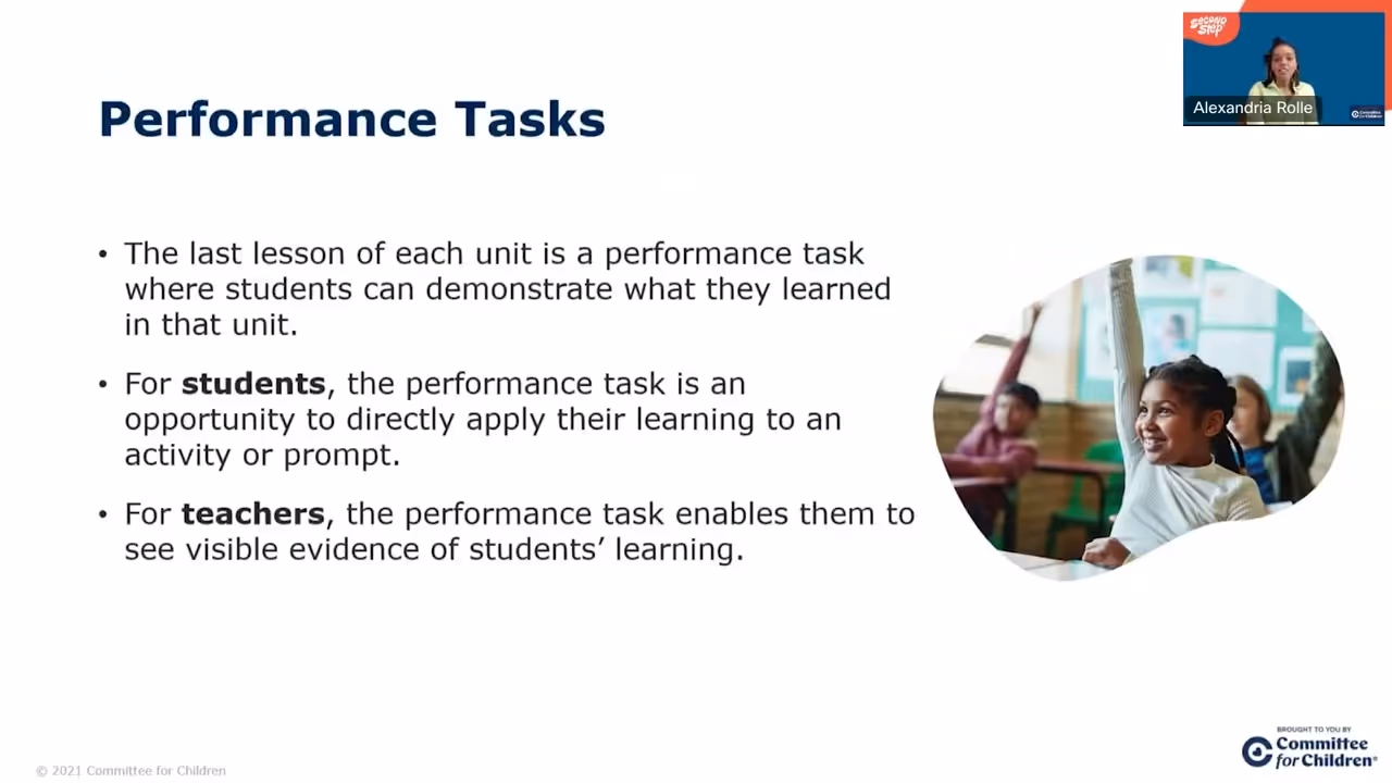 Second Step® Elementary Digital Program Demo