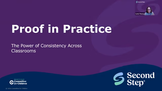  Proof in Practice: The Power of Consistency Across Classrooms