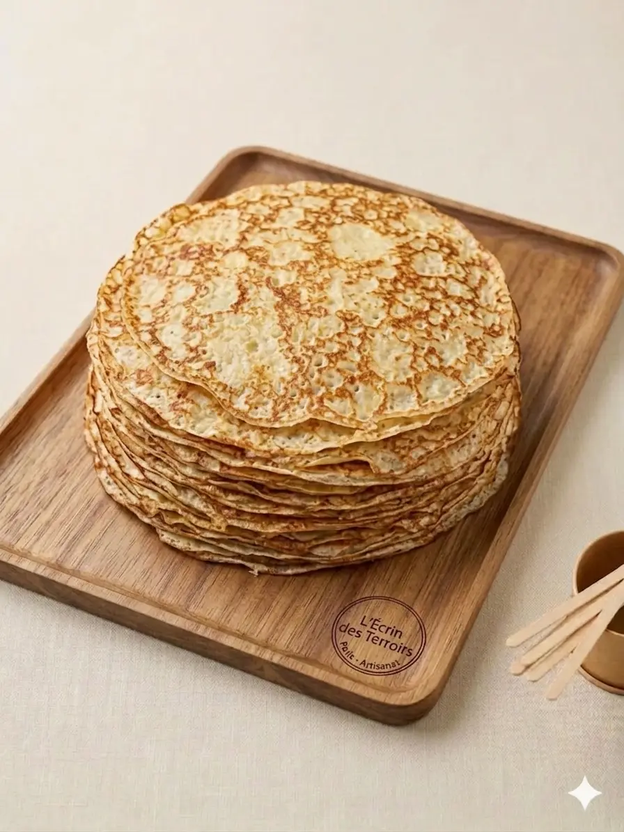 Crêpes maison — goûter artisanal livré en entreprise Île-de-France