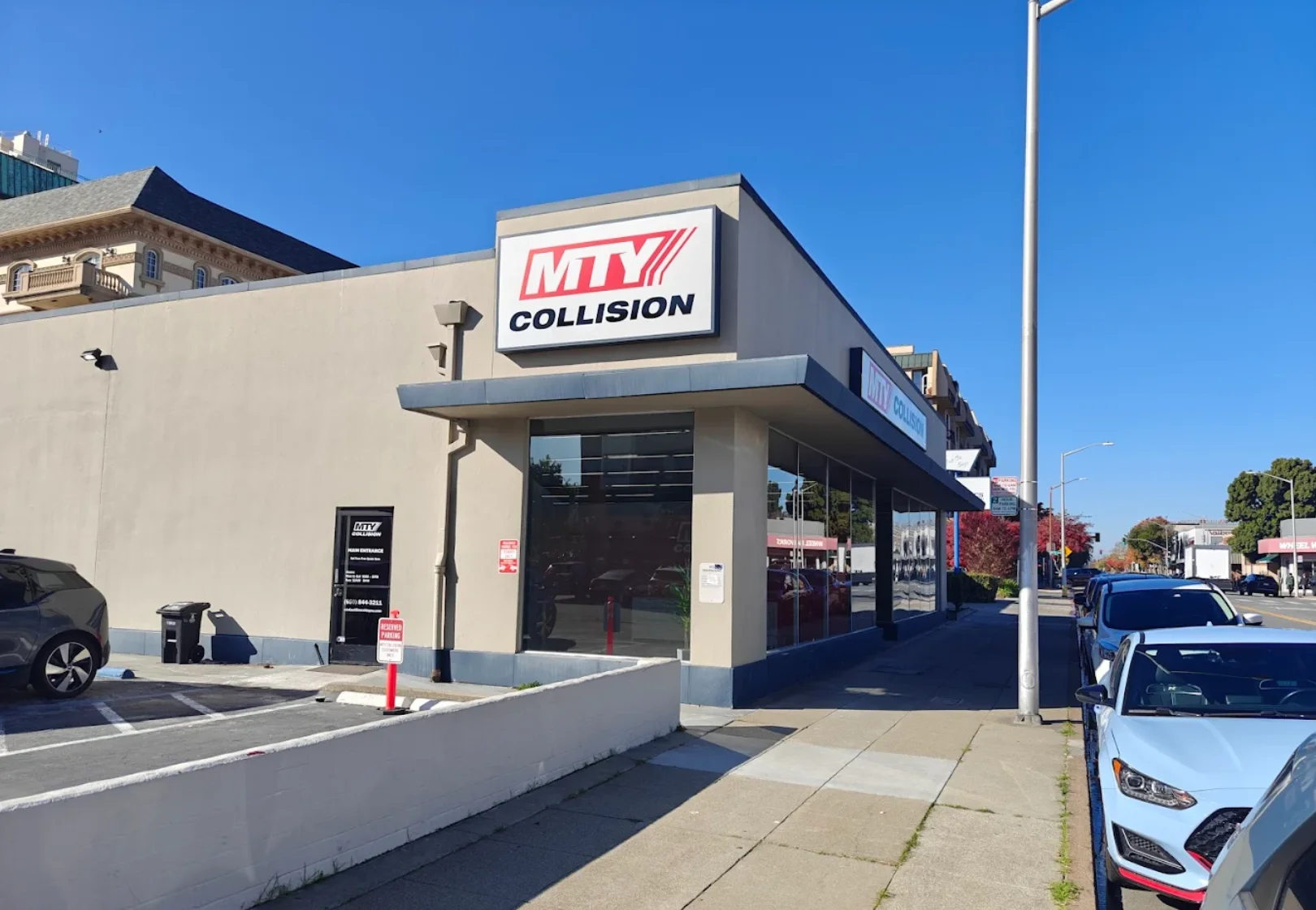 MTY Collision San Mateo exterior at 616 S B St
