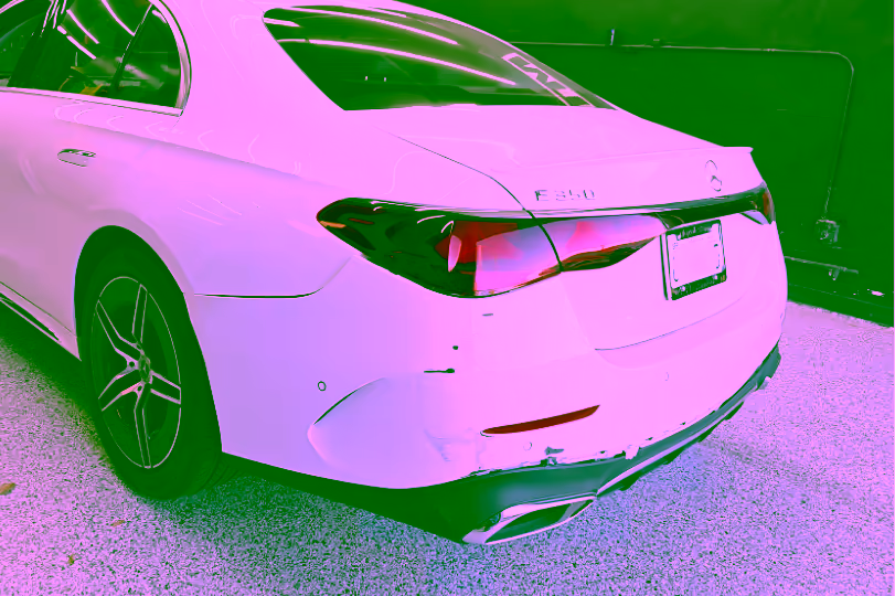 2025 Mercedes E350 - Before Rear Collision Repair
