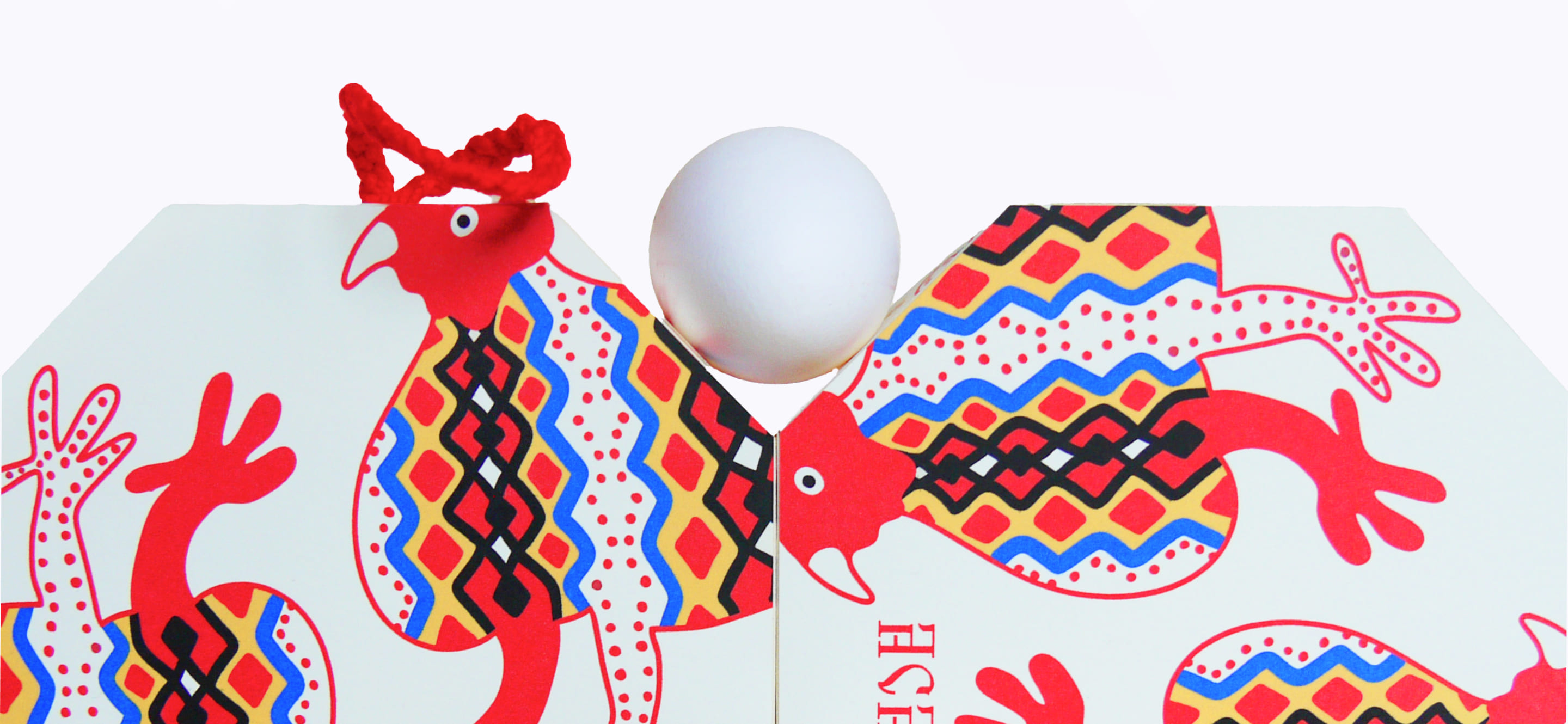 Two acasa packages and an egg 