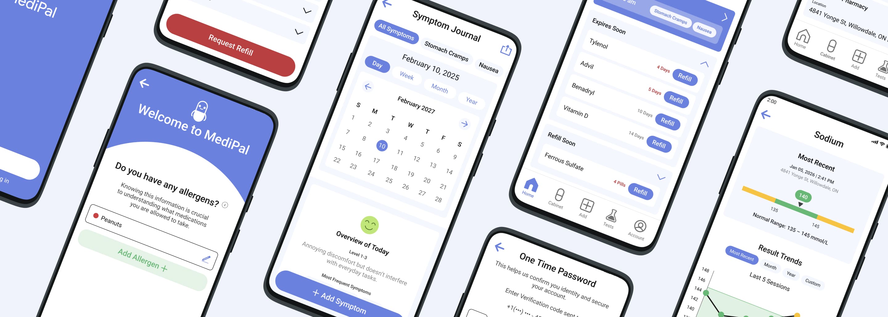 Medipal Grid of High res Images from the app