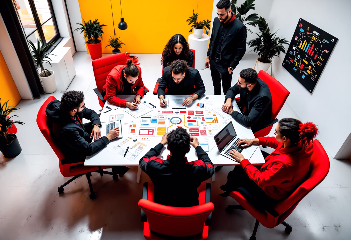 image of collaborative meeting (for a consulting firm)