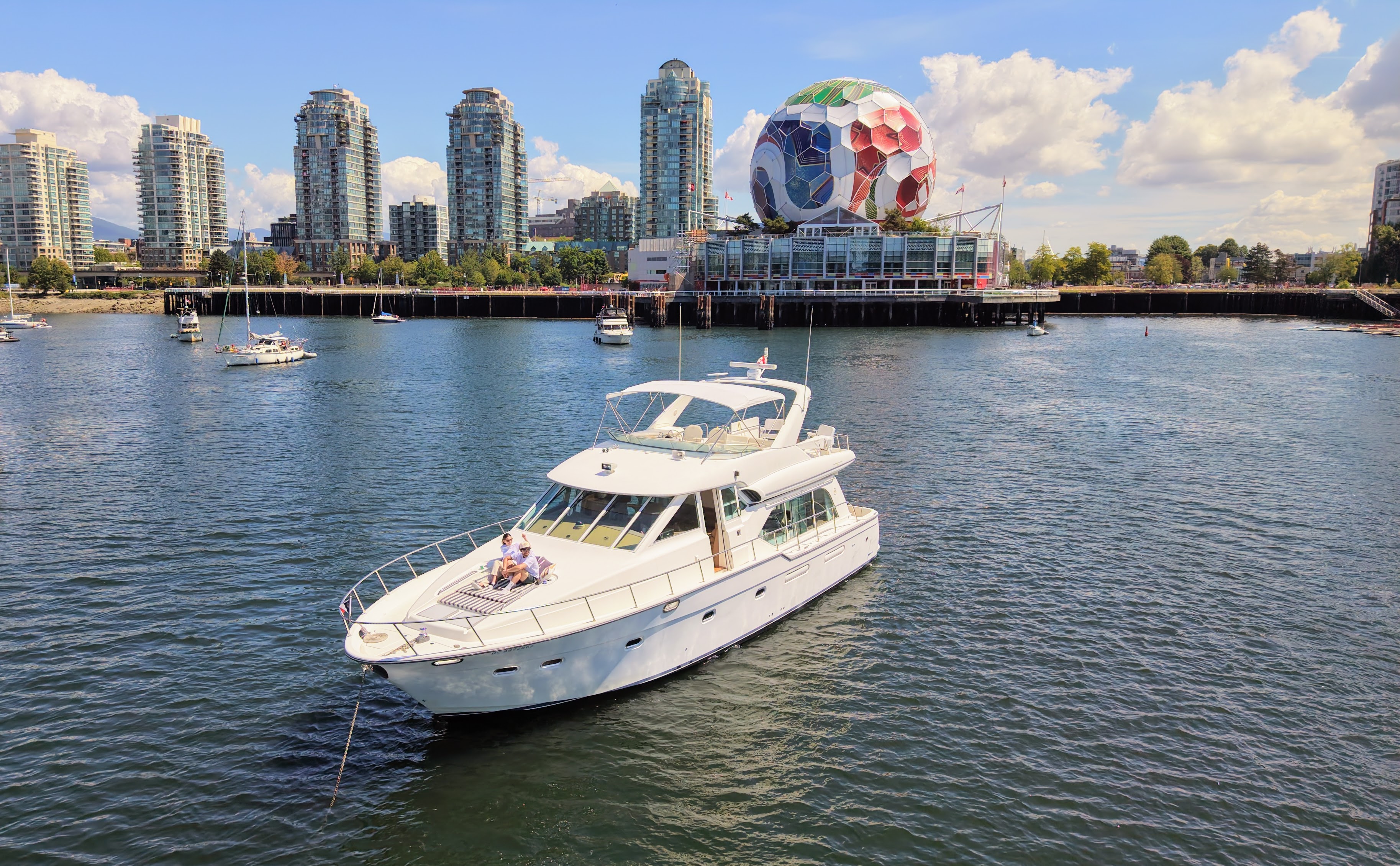 Vibrant scenes from cultural festivals celebrated along the waterfront, showcasing local traditions and community spirit.