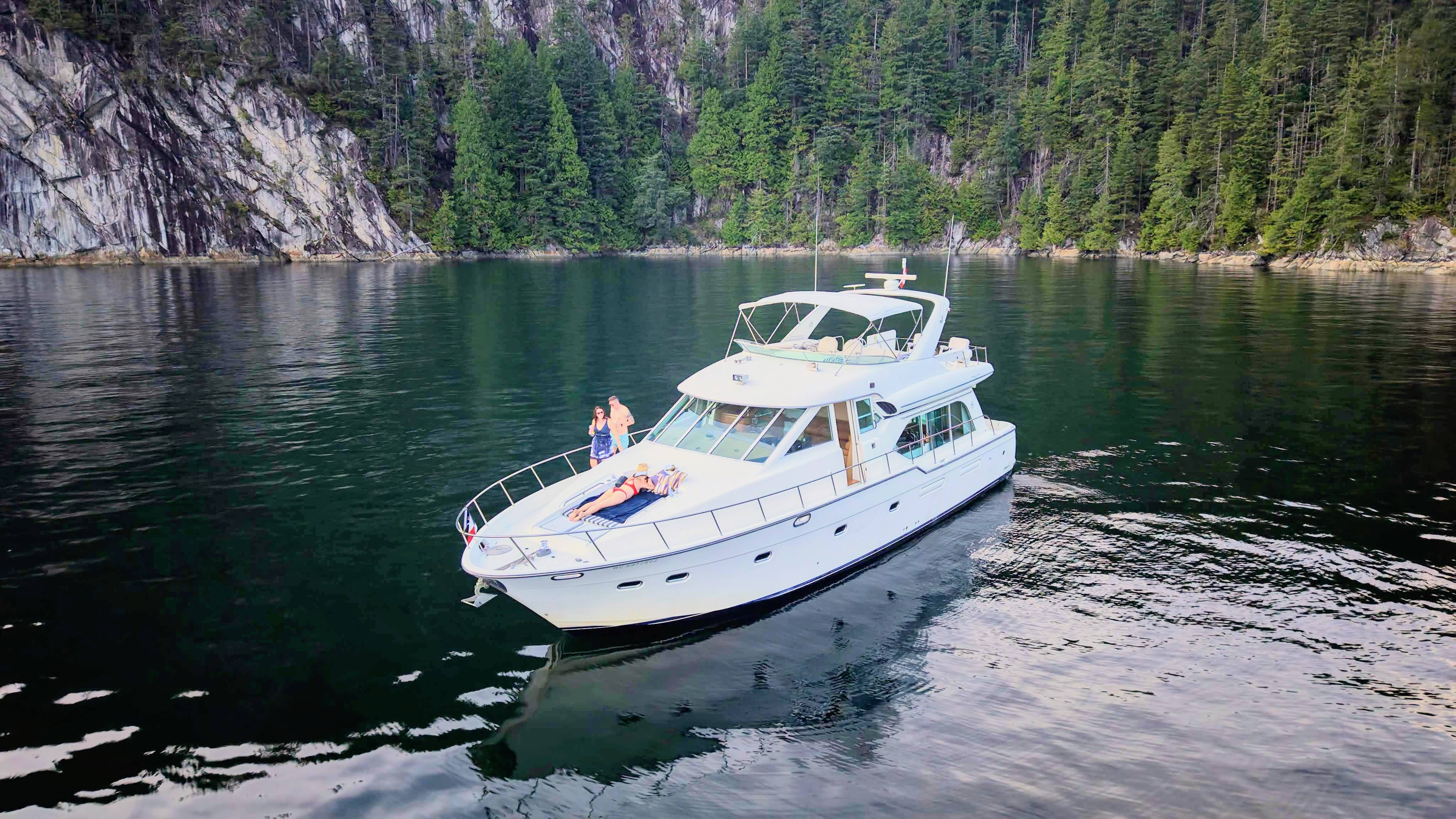 Boat in a beautiful bay