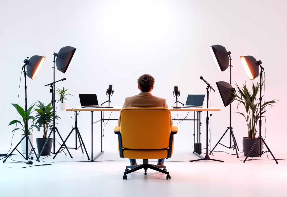 image of webinar setup (for a blockchain and cryptocurrency)