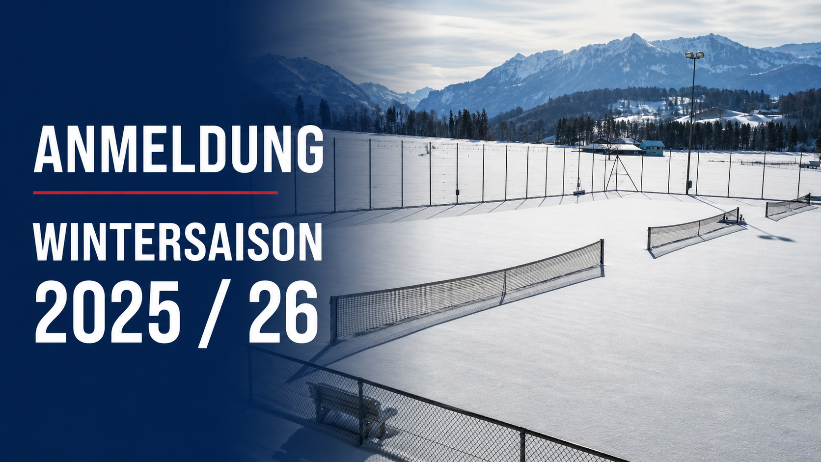 Anmeldung Wintersaison 2026 / 27