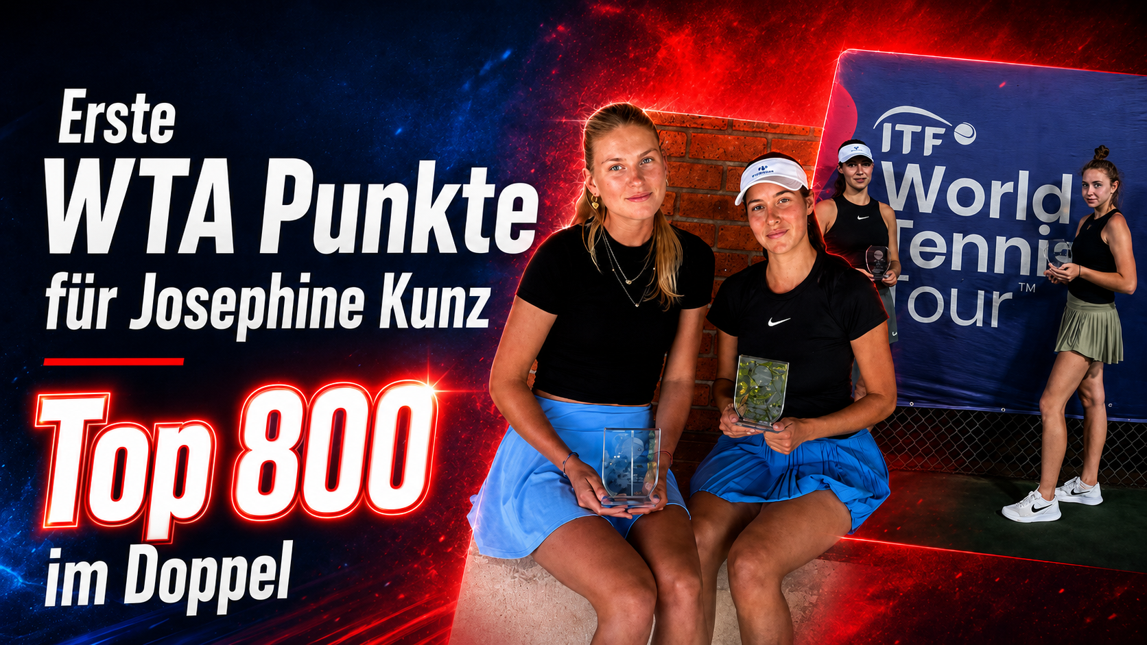 Erste WTA Punkte für Josephine Kunz