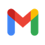 Colorful Gmail icon with a stylized letter M in red, blue, green, and yellow.
