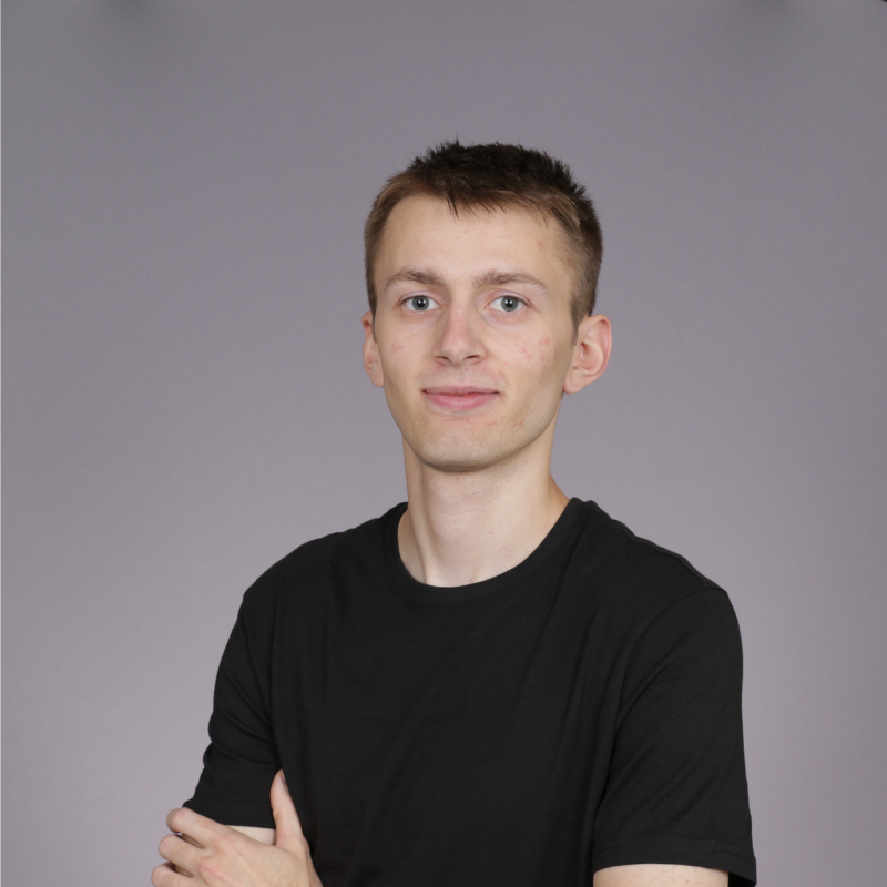 image of an individual typing on a laptop (for a productivity tools business)