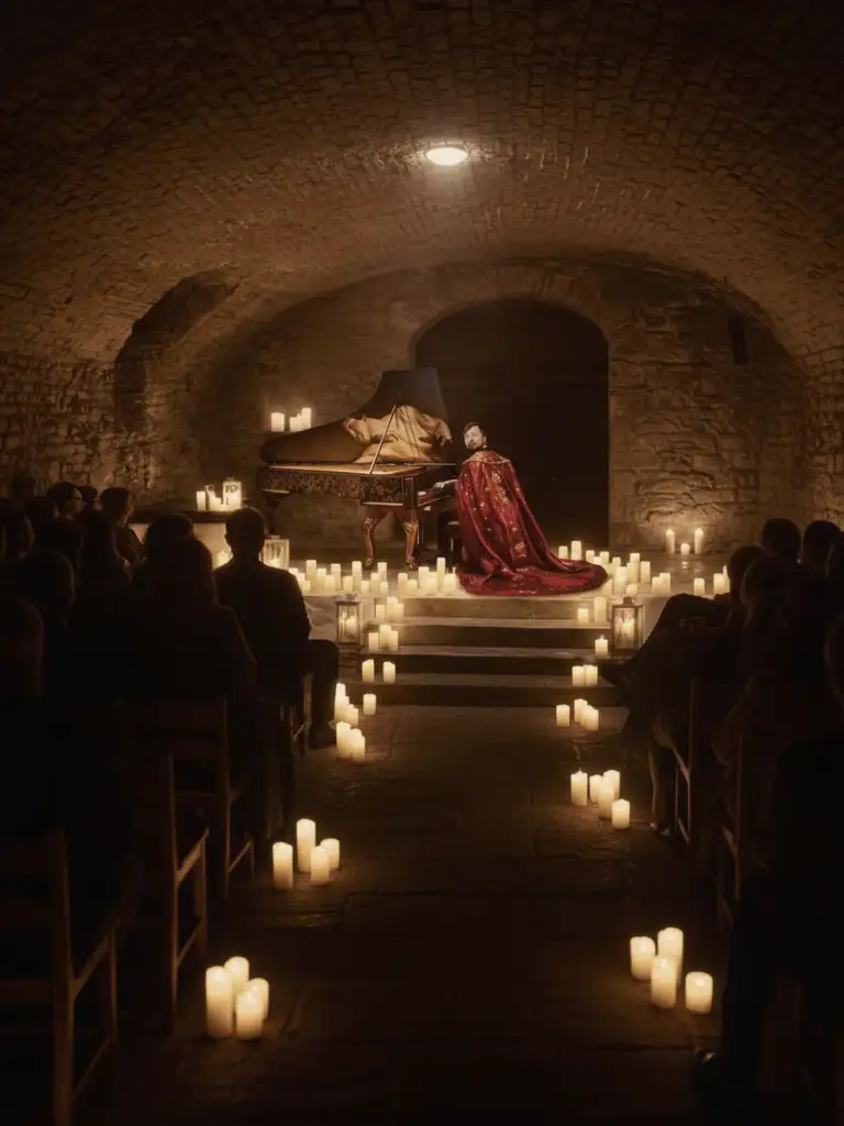 Concerto a lume di candela Villa Bossi