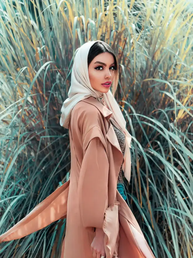Maryam, hostess, hijab from the Cover Page Agency team