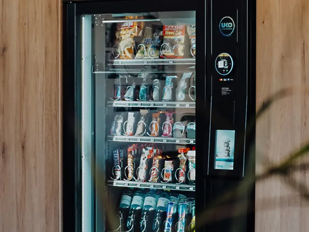 UKO hotel vending machine in use at Levy’s Rooms & Breakfast – Gallery image 2