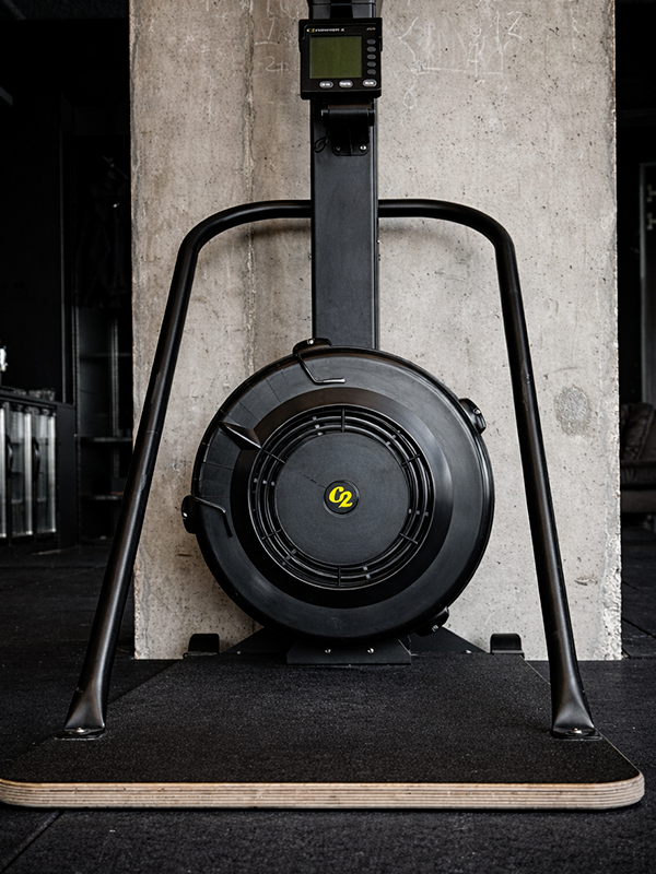Hyrox workout with bike erg at Convoy Gym IJburg