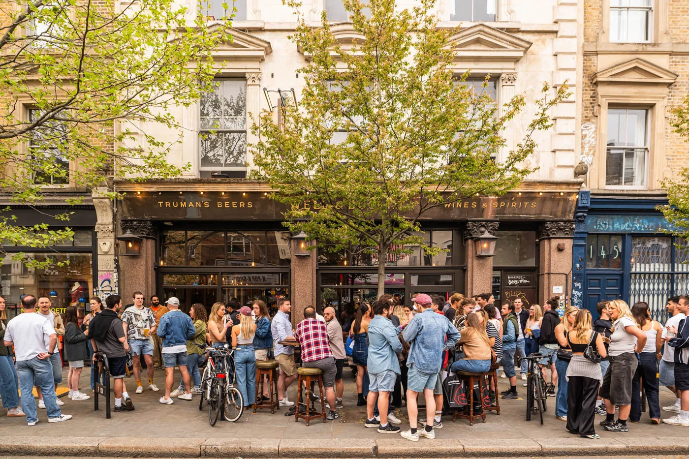 Adulterated portraits and shabby-chic original features fill this revamped bar and oyster house. Dripping in cool and sophistication, we are the standing definition of what was old, always becomes new again. Situated in the heart of Shoreditch and serving delicious food with a host of classic lagers, craft beers, premium wines & spirits. Our shabby-chic exterior has everything you need for a memorable time once you step inside.