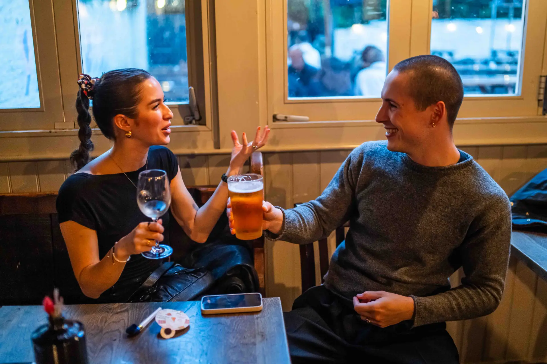 Join us and put your knowledge to the test at our weekly pub quiz. 