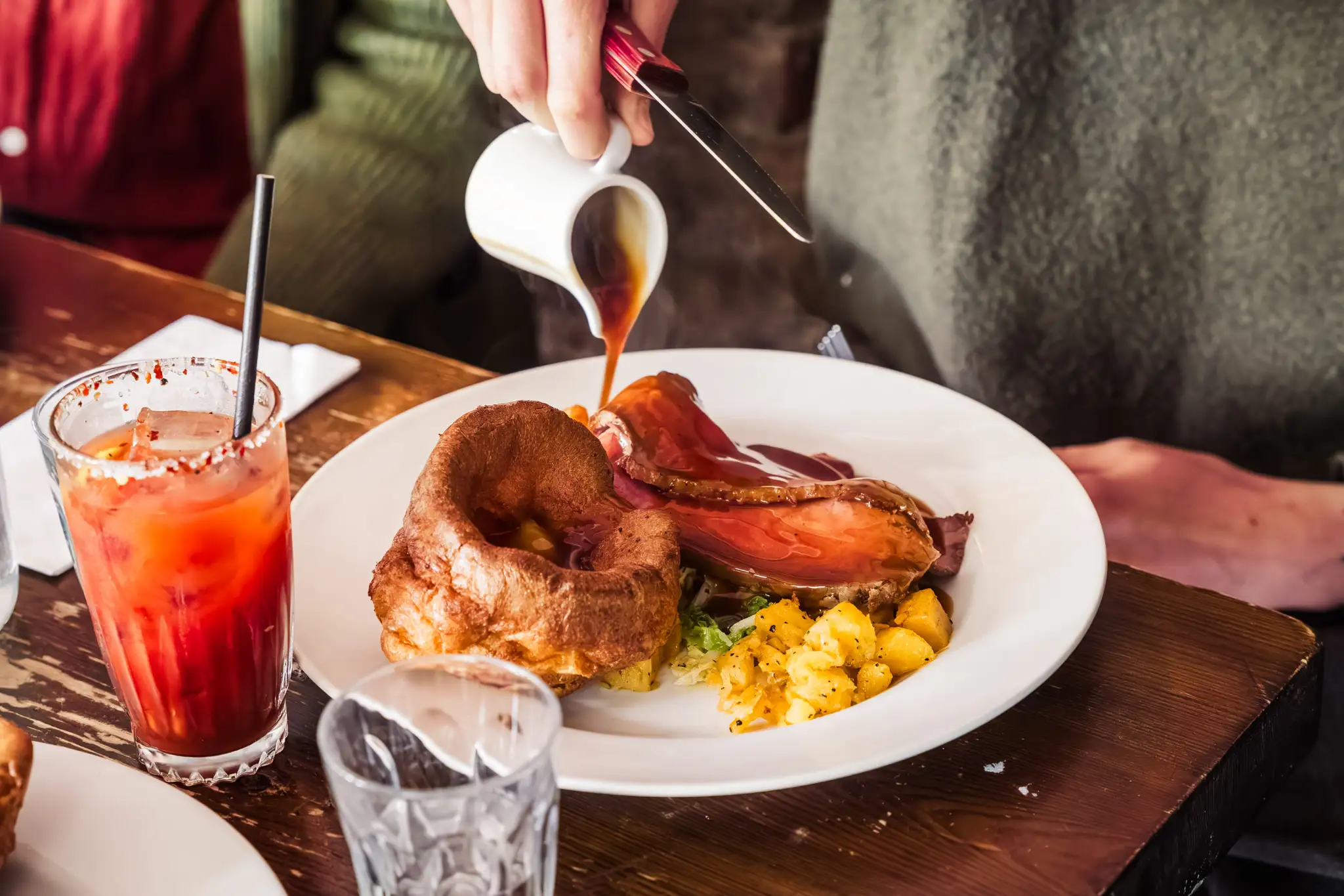 Sunday Lunch at the Old Ship - The Sunday roast in Hackney!