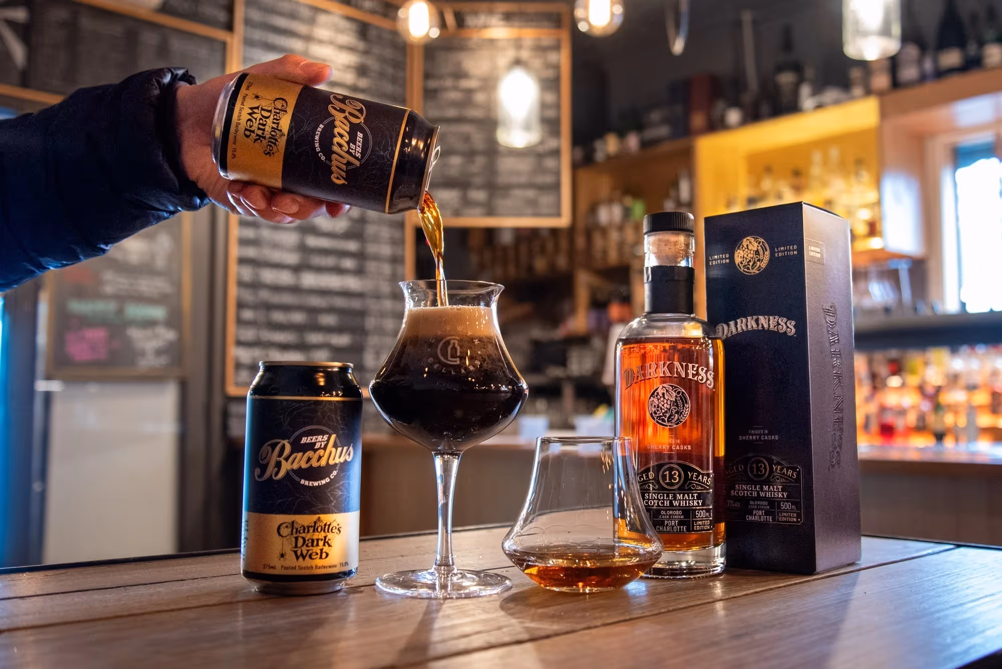 Carwyn Cellars craft beer selection in curated bottle shop - headless Shopify Plus by Flux Agency