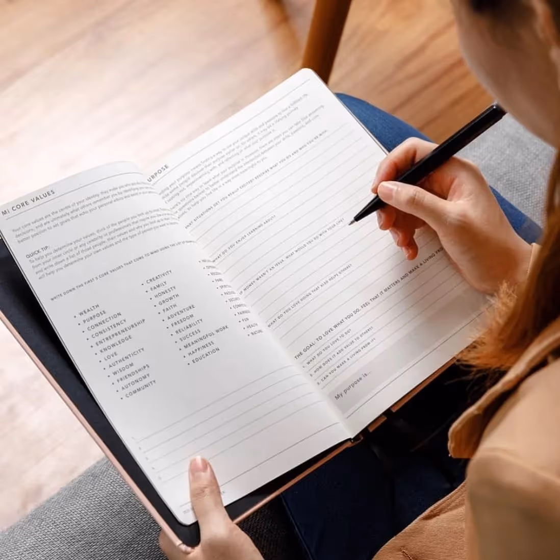 MiGoals planner collection with use-case navigation on Shopify