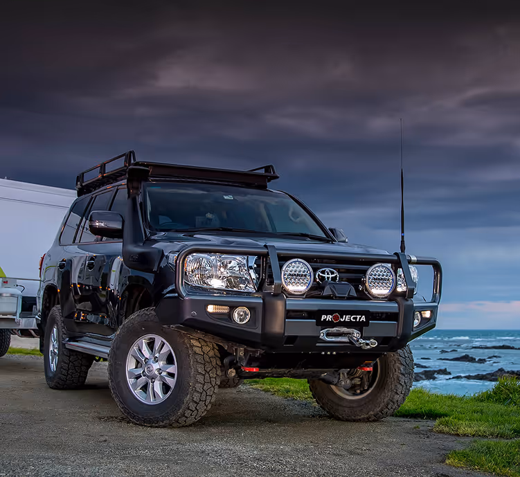 Projecta Power product range showing jump starters and battery chargers