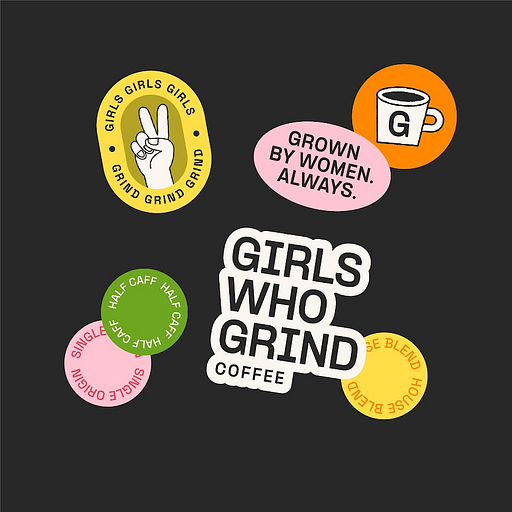 Girls Who Grind Coffee logo
