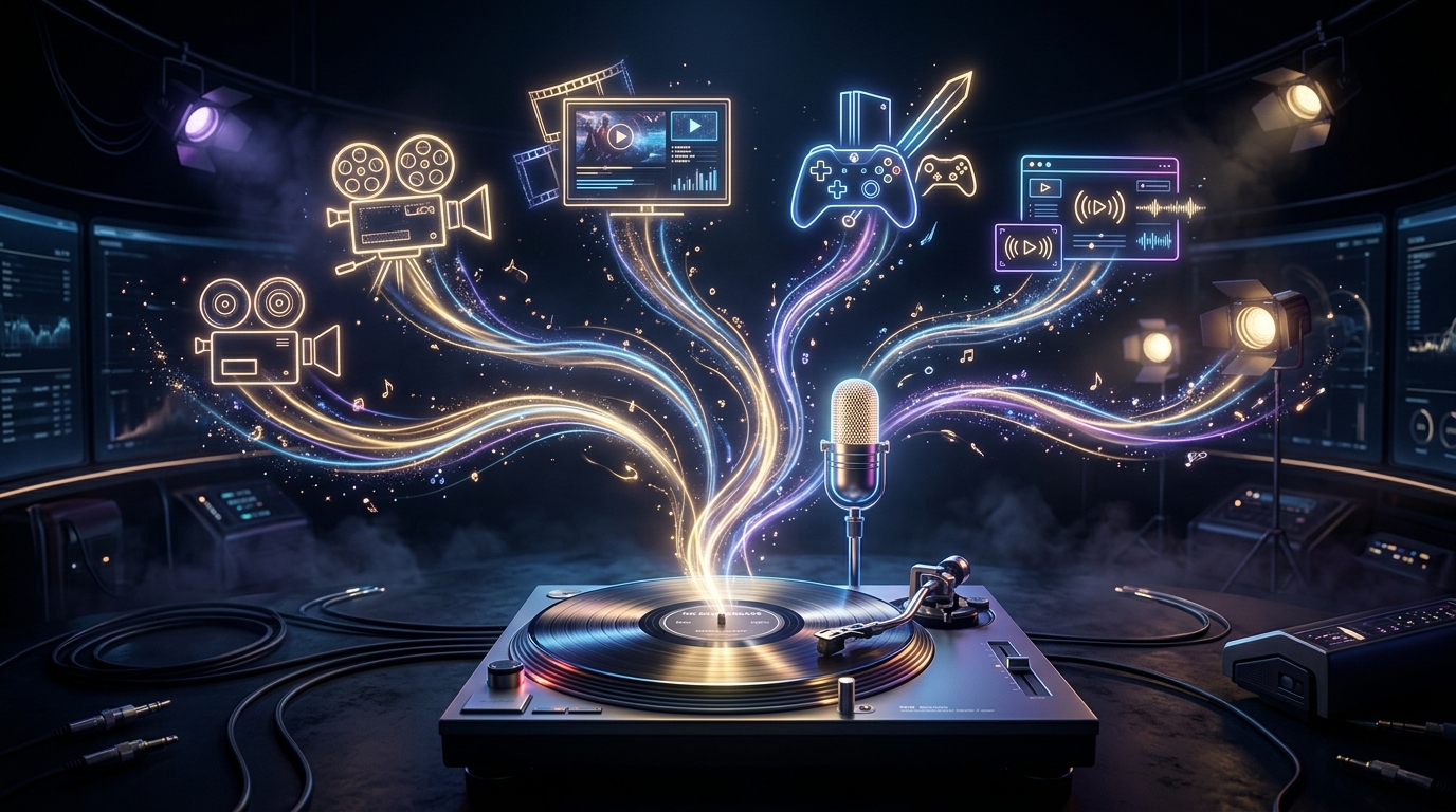 image of highend audio equipment