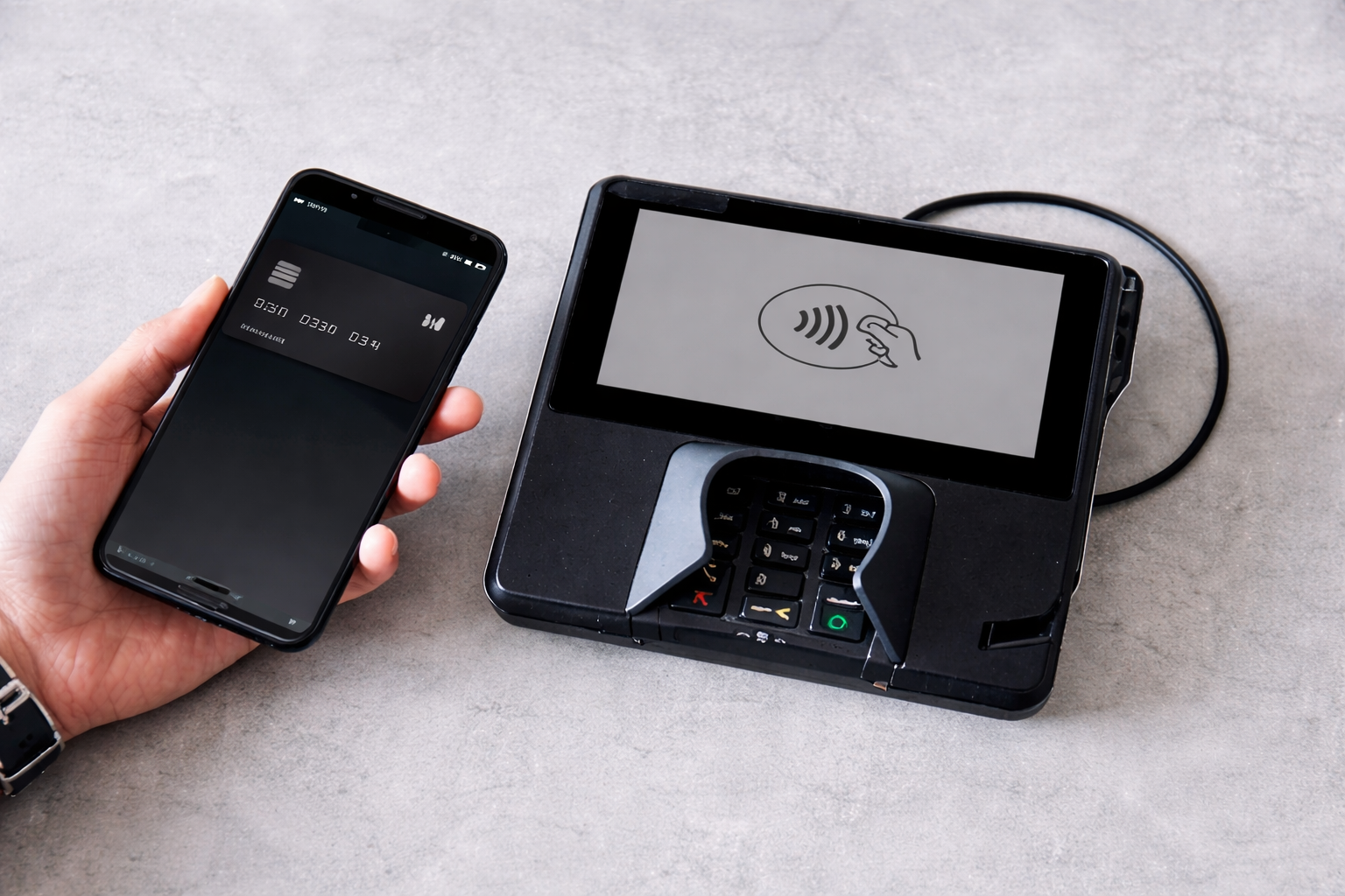 image of travel tech demonstration at a fair