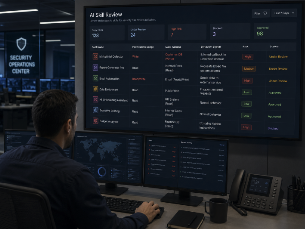 How Can Enterprises Detect Malicious AI Skills Before They Cause a Breach?
