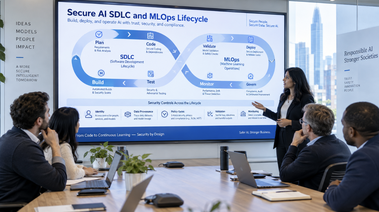 How Can Enterprises Build AI Security Into the SDLC and MLOps Lifecycle?