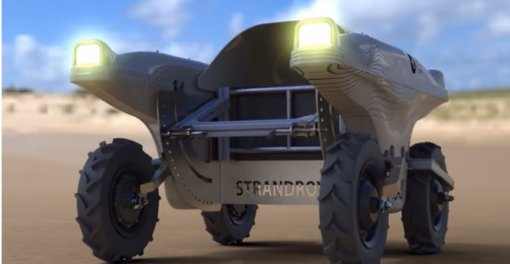 Robot van het StrandRover project