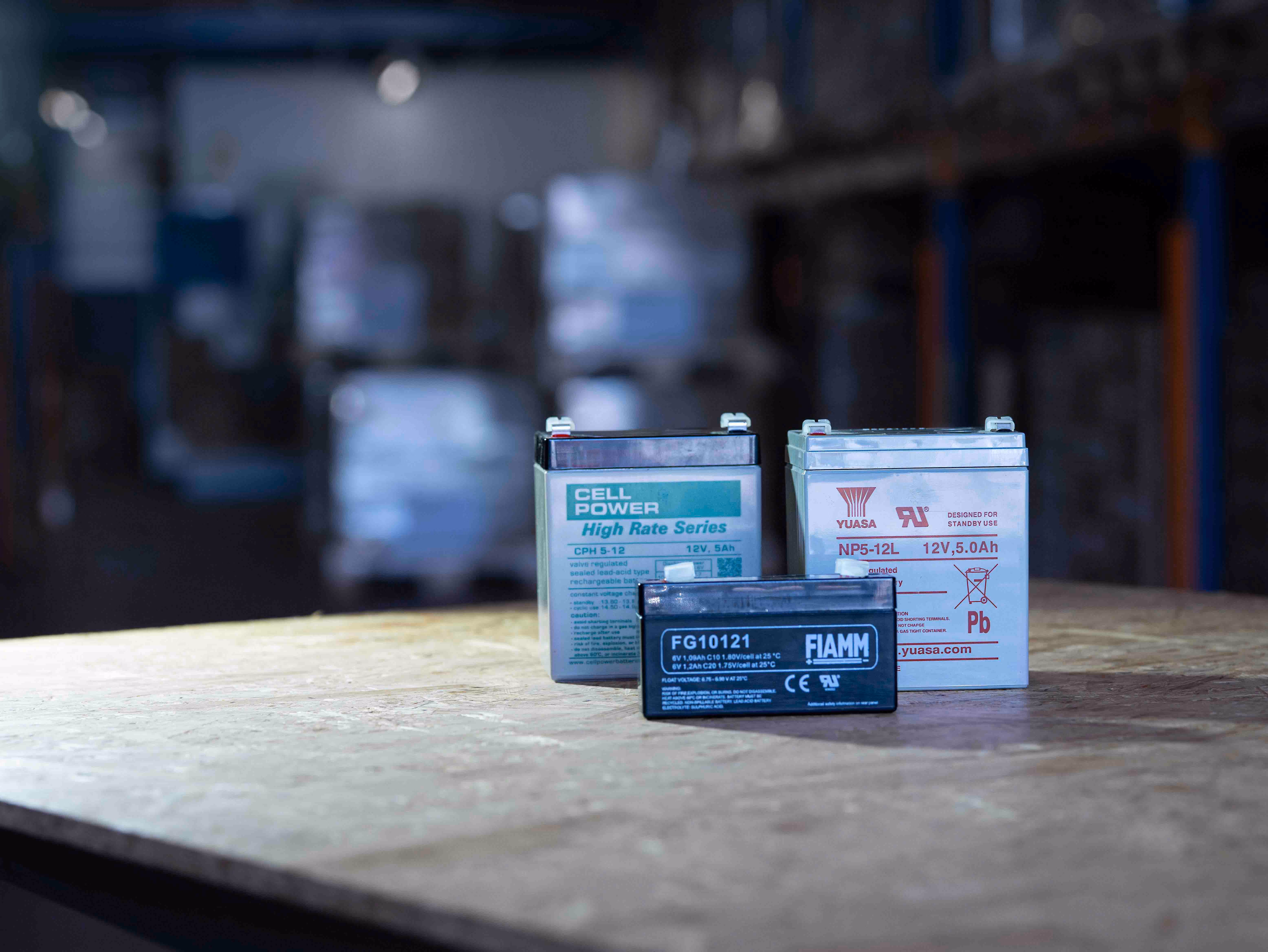 Diverse accu's van Cellpower, Yuasa en FIAMM