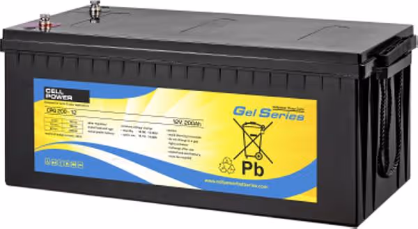 Cellpower CPG200‑12 lead battery