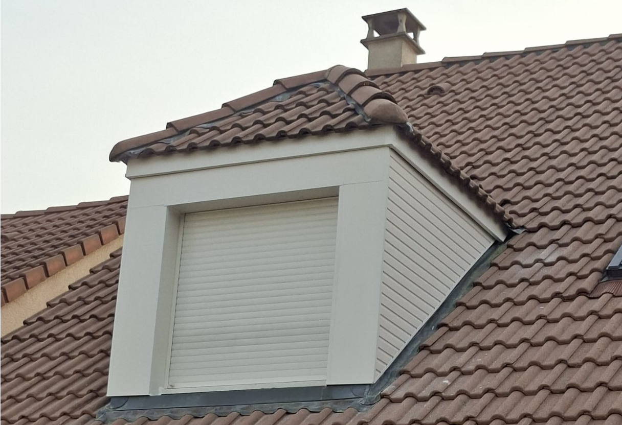 image of roofing contractor at work