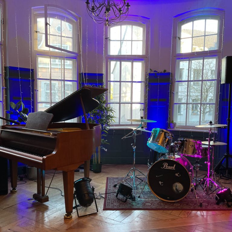 Flügelsaal bei einer Musikveranstaltung