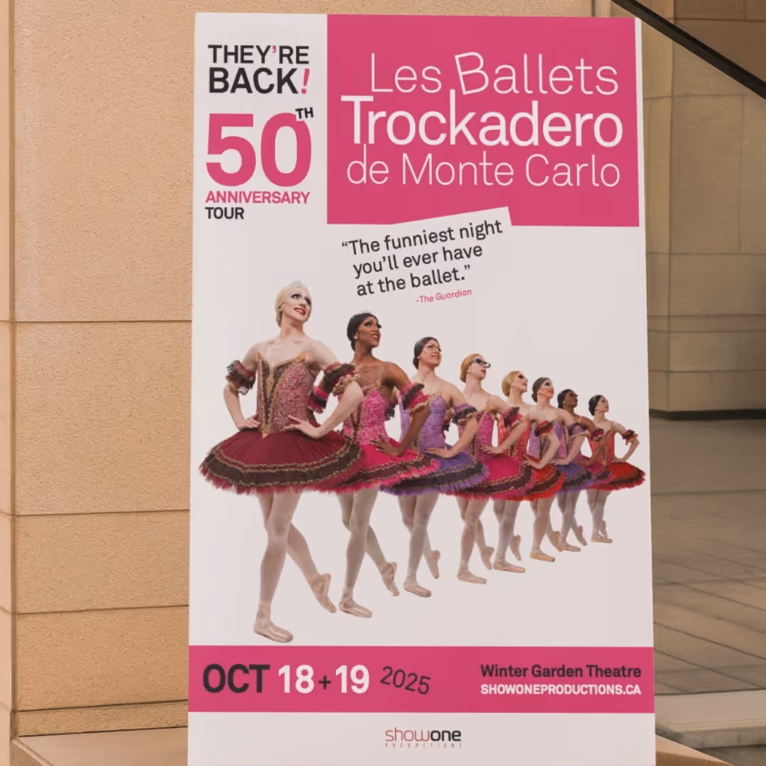 Trockadero dancer feature graphic