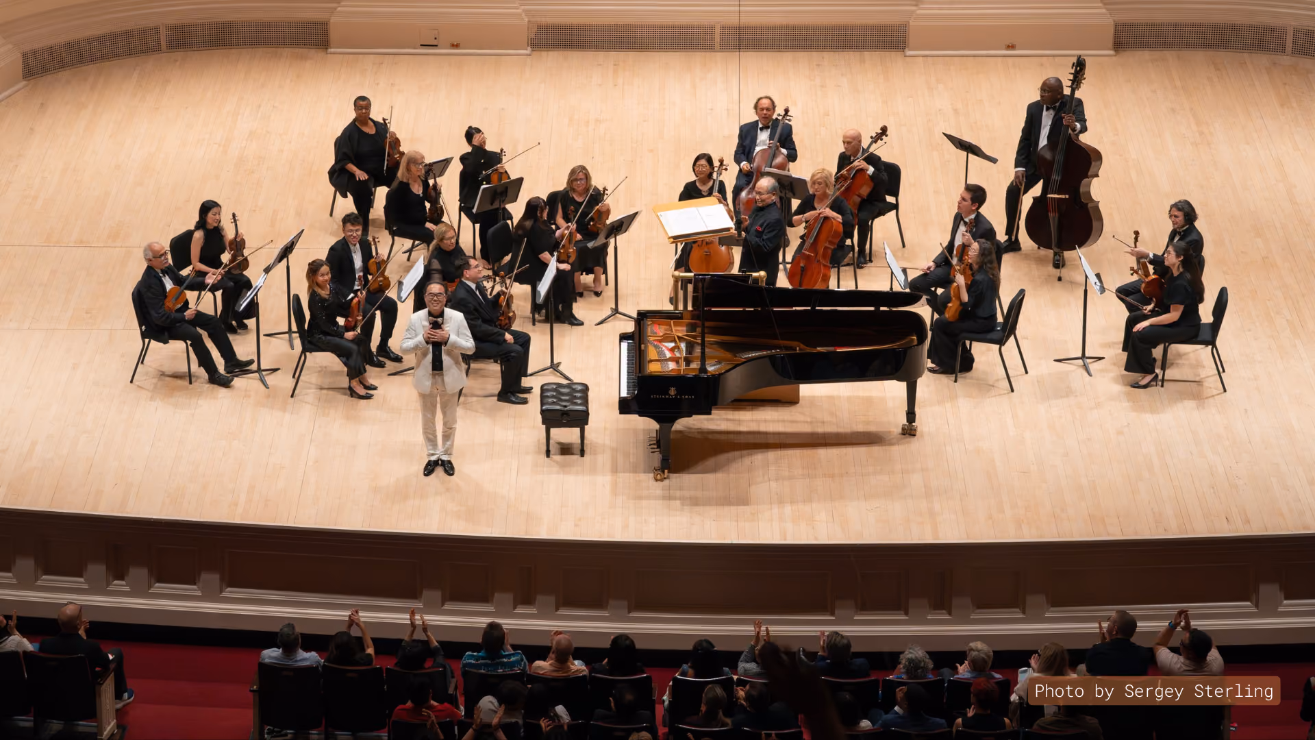 Vienna Royal Orchestra musicians at Carnegie Hall