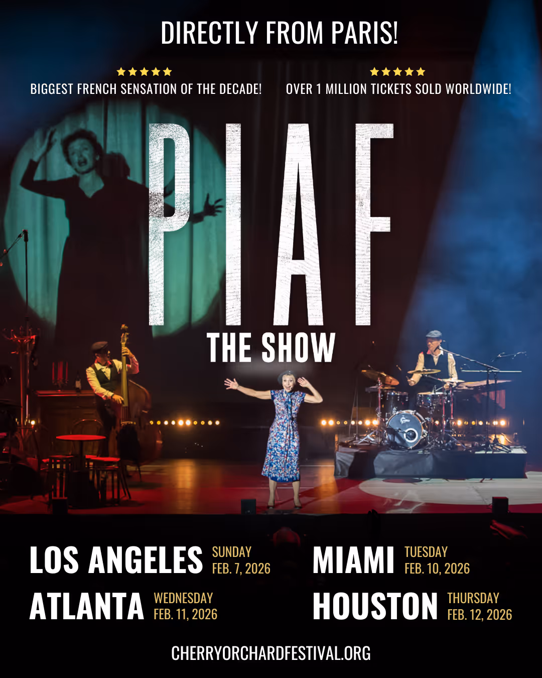 Piaf! city announcement